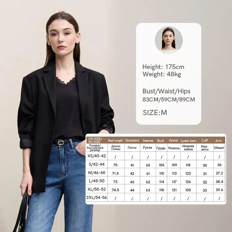 Amii Women's Jackets 2026 Autumn New V-neck Vest Bud Shorts Separate Blazer Women's Fashionable Versatile Top Female 12641056