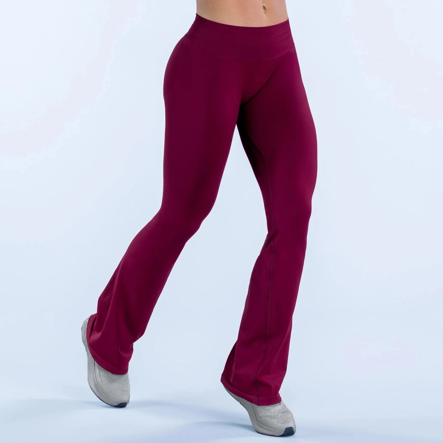 NCLAGEN Flares Gym Clothes Woman Seamless Pilates Yoga Leggings Scrunch Booty Peach Hip Lifting Fitness Workout Sports Pants