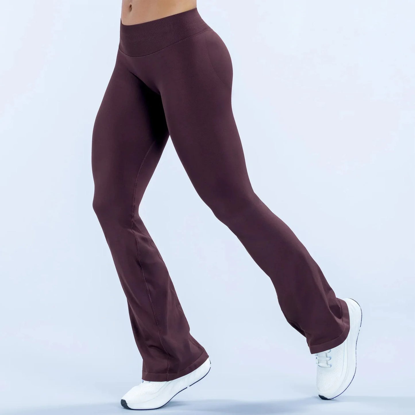 NCLAGEN Flares Gym Clothes Woman Seamless Pilates Yoga Leggings Scrunch Booty Peach Hip Lifting Fitness Workout Sports Pants